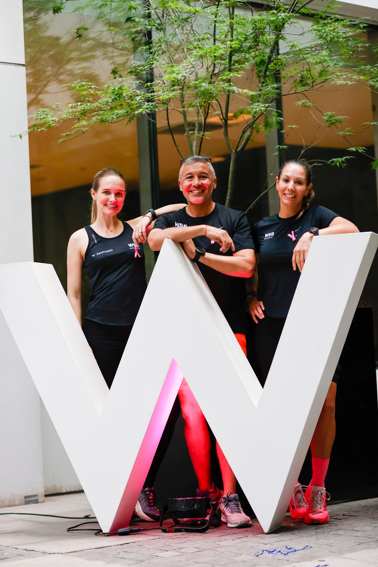 Gabi, Felipe y Laura — cofundadores de WSR